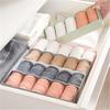 5 Grids Storage Box Drawer Organizer Multifunctional Underwear Socks Sundries Storage Box PP Storage Container Home Organizer