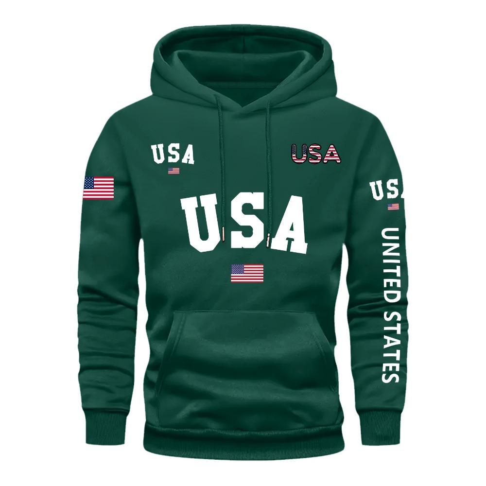 Men's Fashion Casual Hoodie Comfy Long Sleeve Pullover Hoodie Ideal For Daily And Outdoor Wear