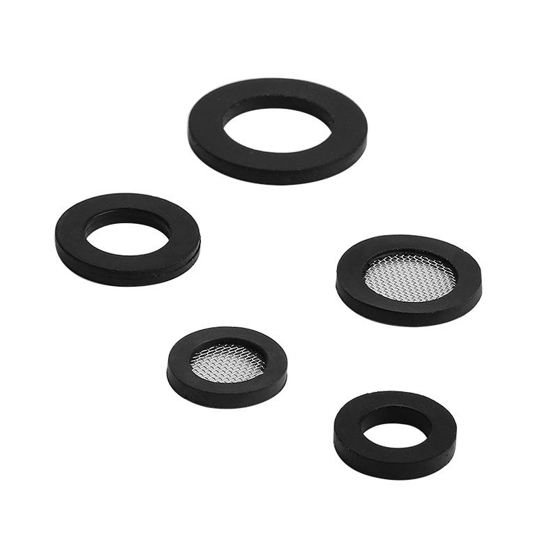 4-Point 6-Point 1-Inch Corrugated Silicone Rubber Sealing Gasket for Water/Gas Pipe
