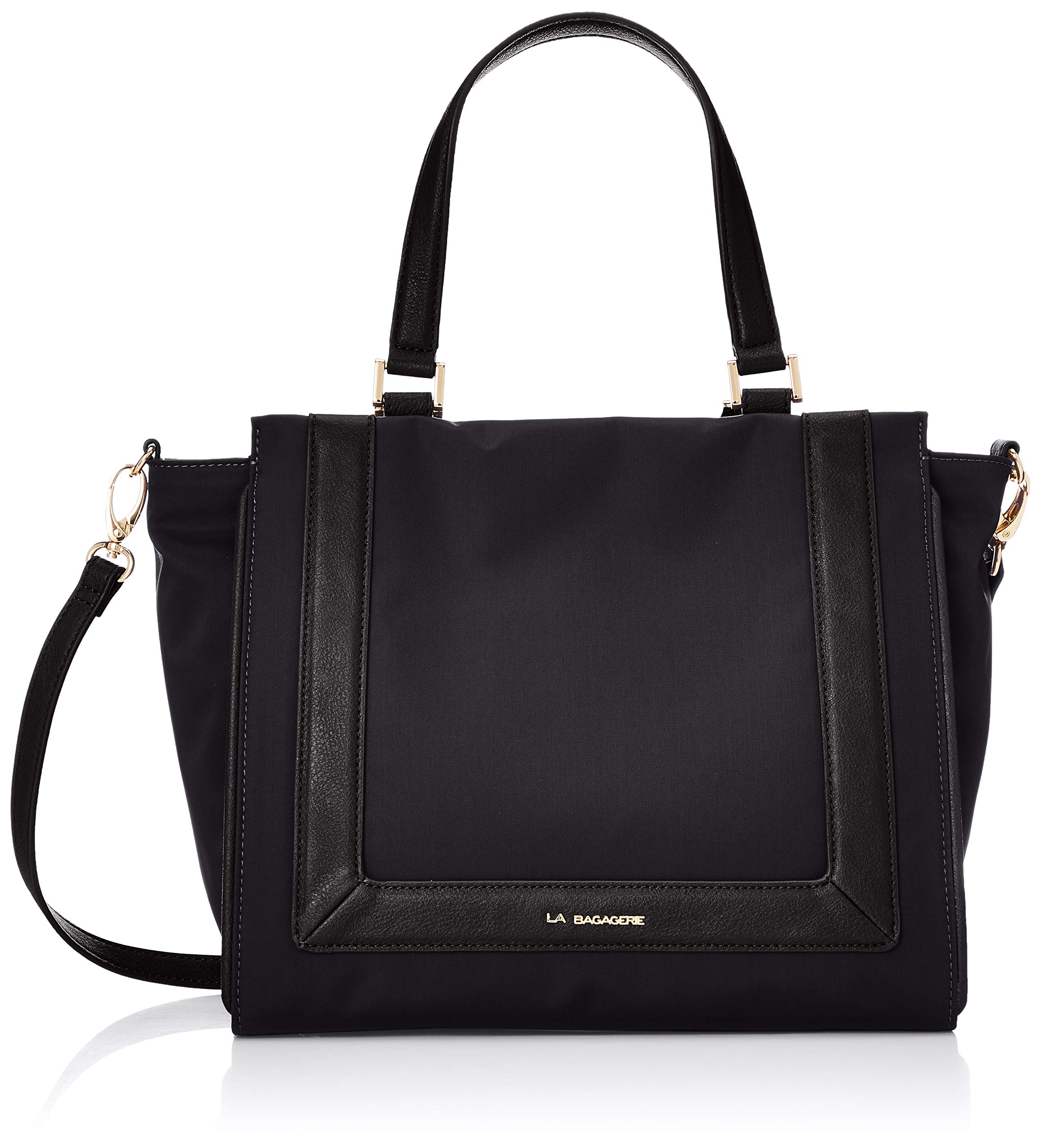 

Сумка-тоут Nylon Square Line Tote Black [Rabaga Jerry] [Обновление переиздания] Женская чёрный