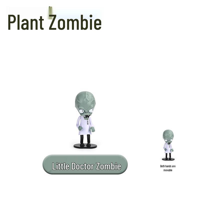 Plants vs. Zombies Toy Set: Machine Bug, Football Gun, Pea Pod, Carnivorous Plant Models