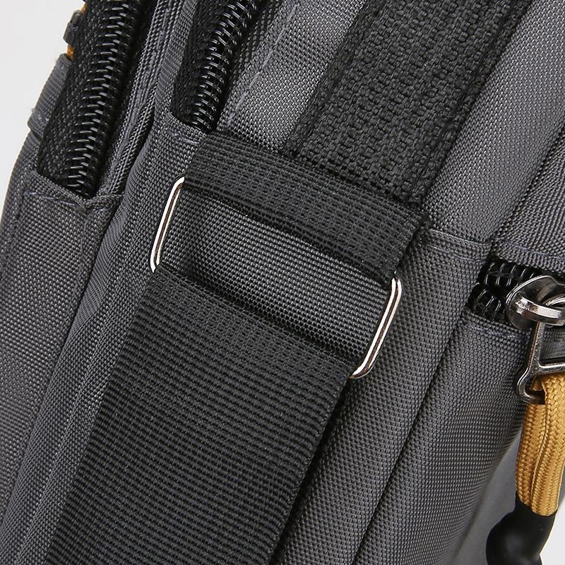 Pánská taška přes rameno Business volnočasová Velkokapacitní přenosná kabelka Vícevrstvá voděodolná Pánské crossbody tašky