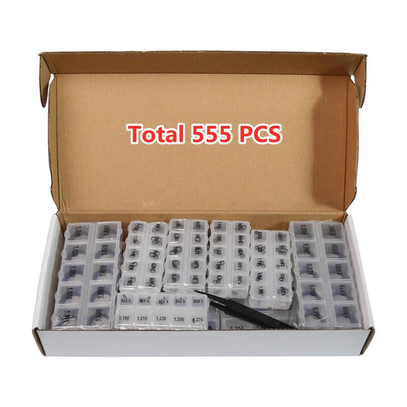 

Новинка!555PCS Регулювальні шайби для ремонту форсунок Common Rail для Bo-sch для Den-so, B11, B12, B13, B14, B16, B22, B25, B26, B27.B31, B48
