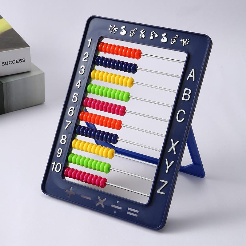 

1 шт. Монтессори Числовые Арифметические Счёты Классическая Развивающая Счётная Игрушка 100 Бусин Дошкольные Математические Обучающие Игрушки Подарок для Малыша 1