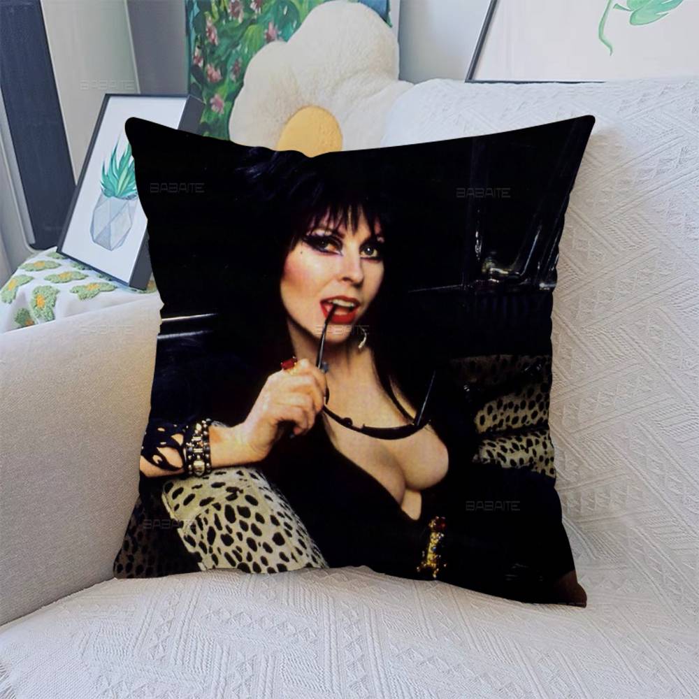 Movie EElvira MMistress Of The Darks Cushion Cover Pillowcase Upholstery Sofa Throw Pillow Home Decor Pillowcas