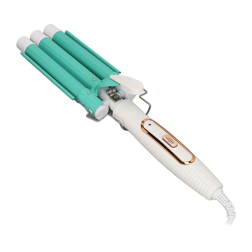Hair Waver Curling Iron Adjustable Temperature Versatile Rotating Cord Hair Crimper for Home US Plug 100 To 240V