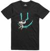 Astronaut Graffiti Spaceman Regular Fit Cotton T-Shirt
