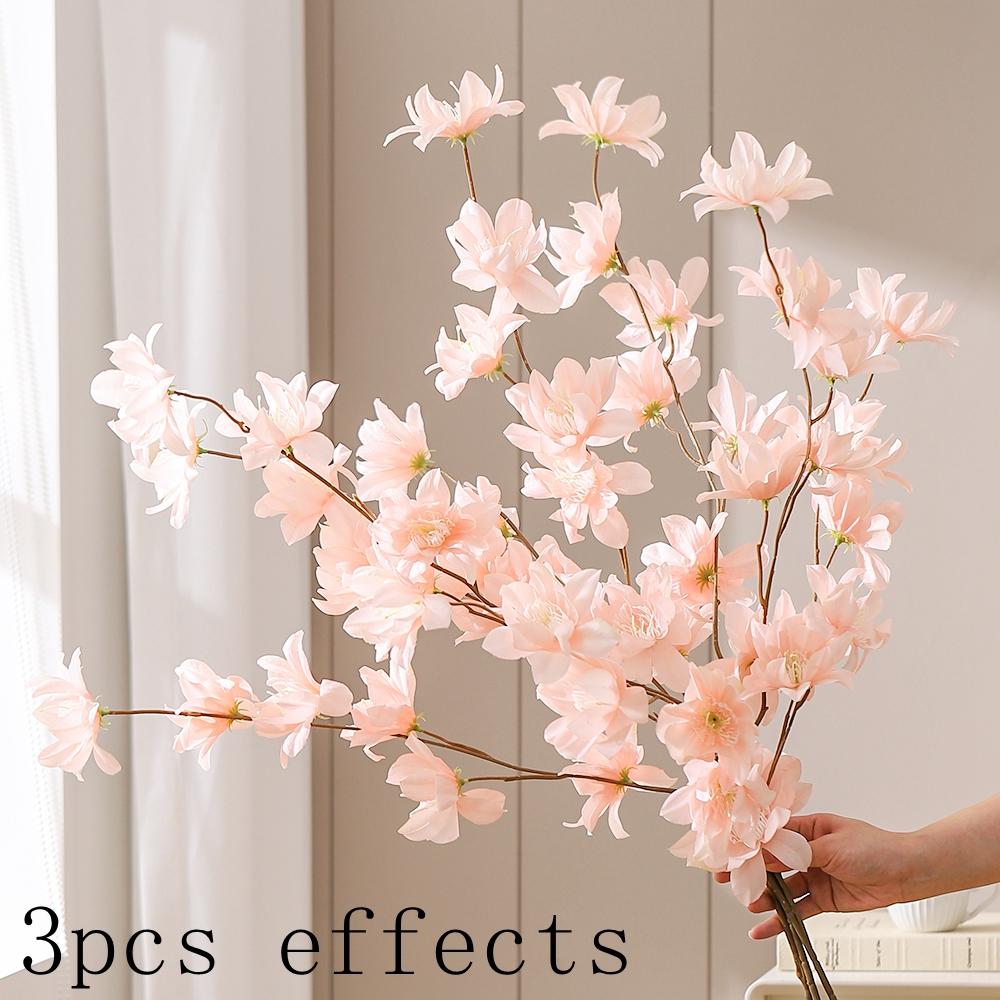 1Pcs Artificial Flowers Bouquet 110CM Long Fake Flower For Home Decor Party Supplies Garden Wedding Decoration Vase Accessories