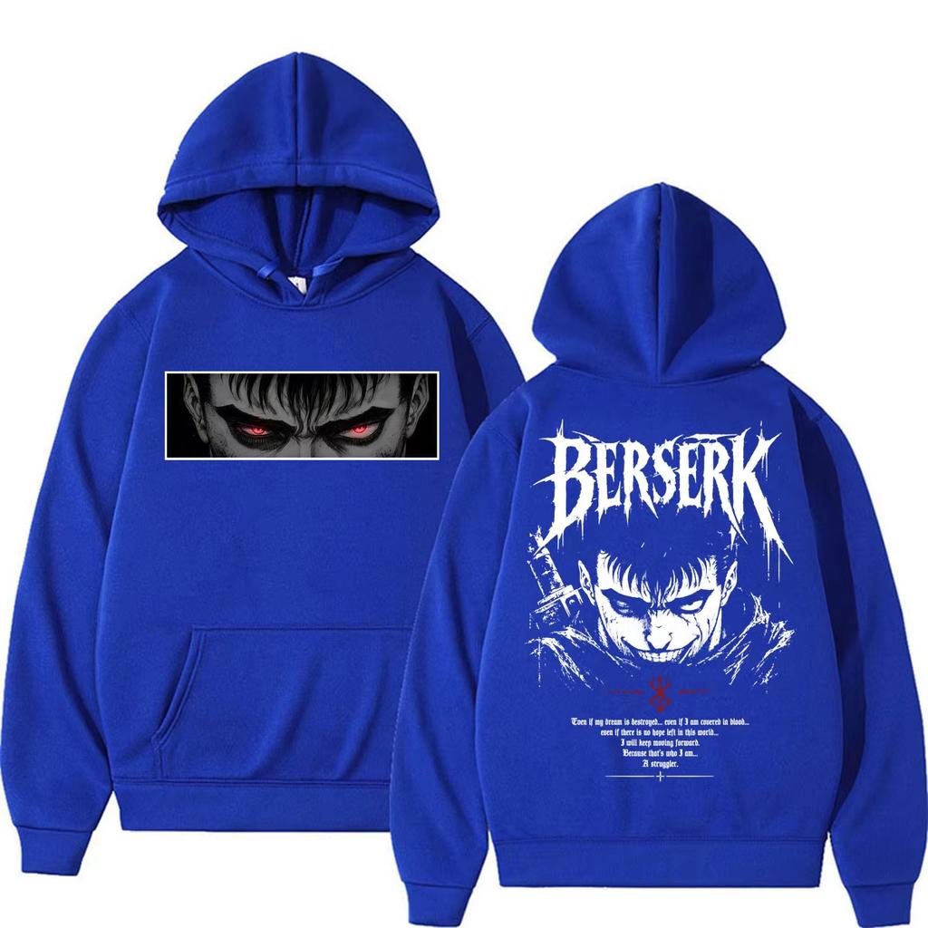 2026 Japanese Anime Berserk Graphic Hoodies Men Women Harajuku Fashion Casual Sweatshirt Trendy Streetwear for Daily Looks