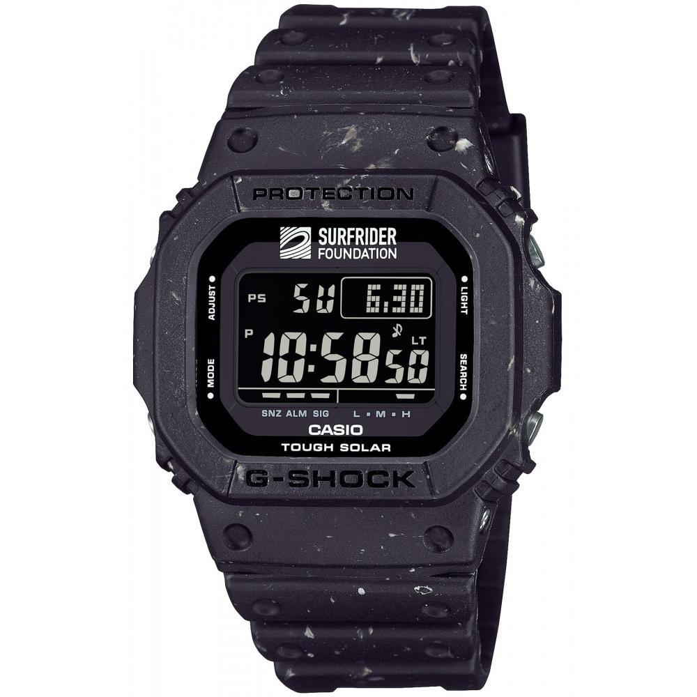 

[Casio] Часы G-ShockSURFRIDER FOUNDATION Коллекция Модель Tough Solar G-5600SRF-1JR Мужские Черные