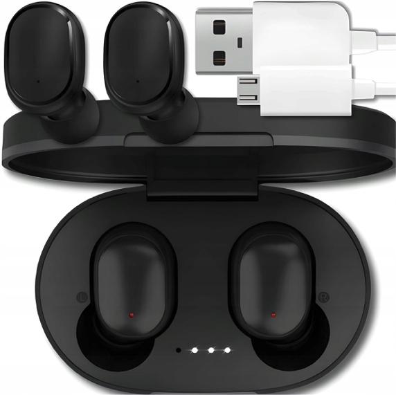 Wireless Bluetooth Earbuds Pods Headphones Microphone + Powerbank