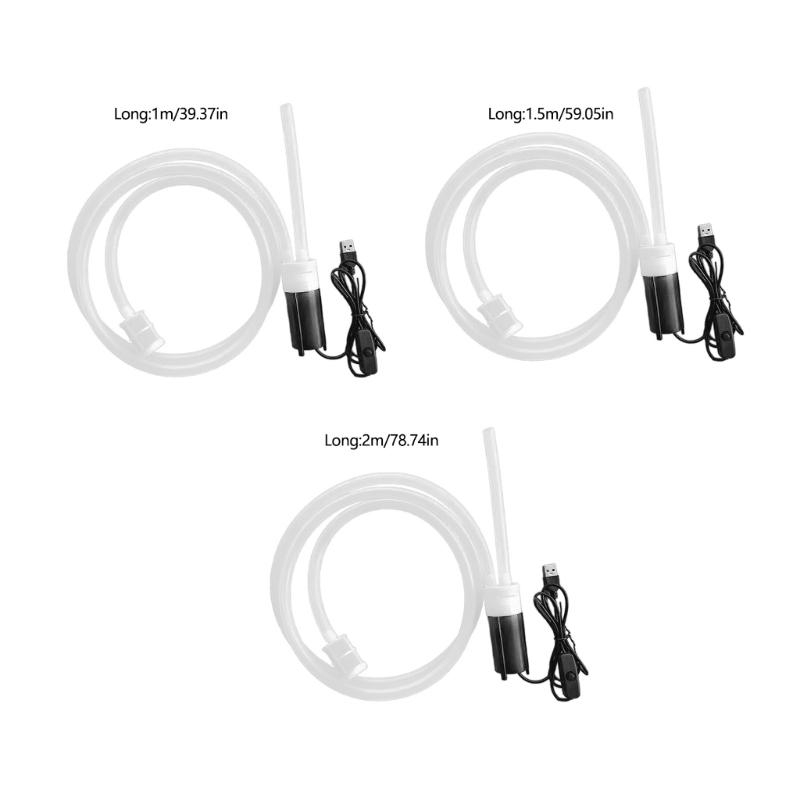 Food Grade Plastic Automatic Liquid Transfer Pump For Wine Beer Home Brewing Low Noise High-Flows Electric Pump