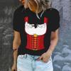 Women's Casual Pullover T Shirt Short Sleeve Round Neck Top Oktoberfest Print Tee Shirt for Festival and Everyday Wear