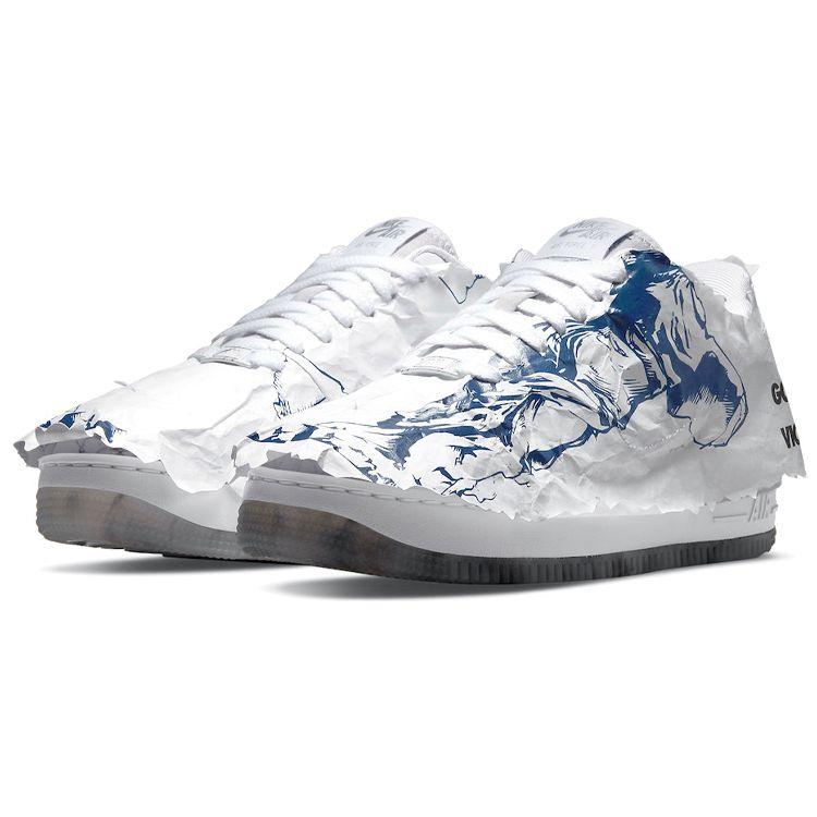 Nike Wmns Air Force 1 Shadow Goddess Of Victory Smoke Grey White DJ4635-100