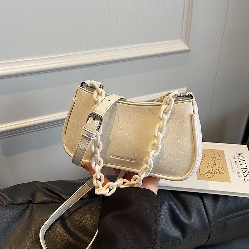 Chain bag women's trend versatile dumpling bag spring new niche simple high-end messenger bag