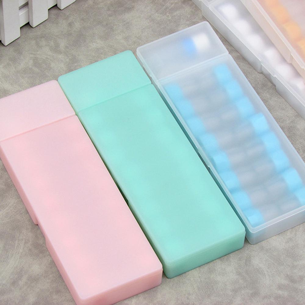8pairs Contact Lens Box Holder Travel Portable Small Cute Clear Eyewear Bag Container Contact Lenses Soak Storage Case