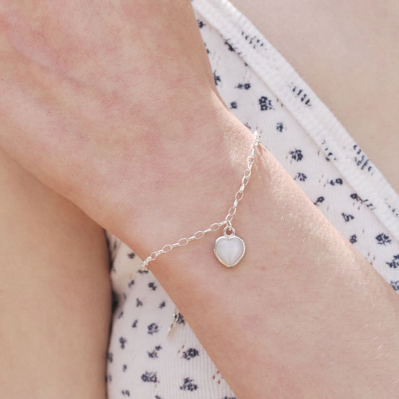 engbrox Afterglow Heart Bracelet