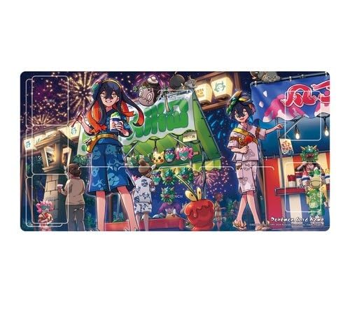 Nintendo Pokemon Card Game Rubber Playmat Zeyu Suguri