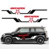 Pegatina Lateral de Carrocería Nation del Ejército Decoración Para MINI John Cooper S JCW F55 F56 F57 R55 R56 R60 F60 Countryman Accesorios para Automóvil