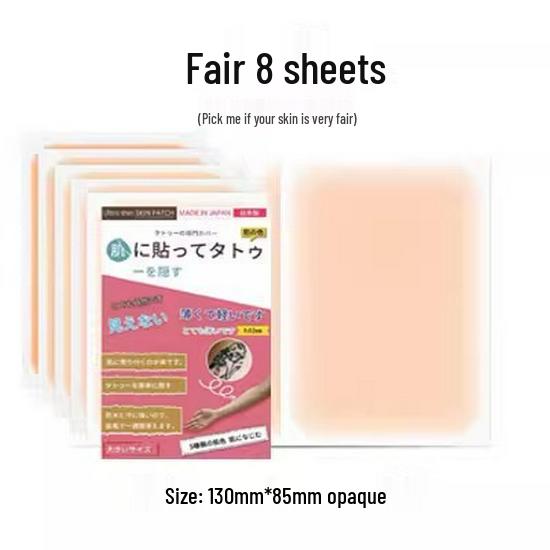 Invisible Waterproof Tattoo & Scar Concealer Patch — Flesh-Colored Cover for Birthmarks, Stretch Marks, Moles, and Vitiligo.