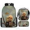 Titan Klok Man Schooltas Monitor Oorlogen Toilet Man Rugzak Tv Audio Man Rugzak Jongens Tas