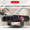 24V 260W Portable Car Heater Fast Heating & Cooling Fan 360° Rotation Defogger/Defroster Cigarette Lighter Plug-in