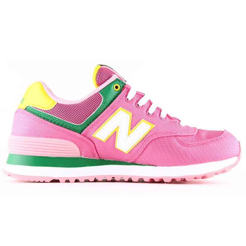 New Balance 574 Sneakers 'Bright Pink Teal' Women's Sneakers WL574PAH