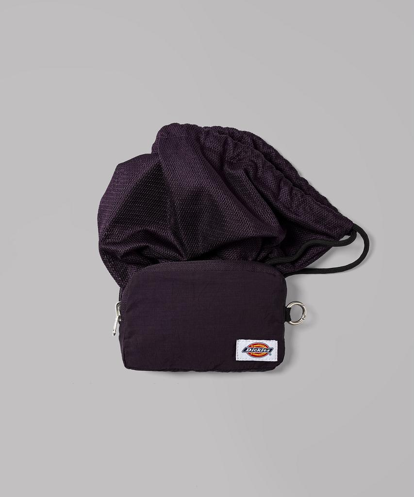 Dickies Packable Mesh String Bag Purple
