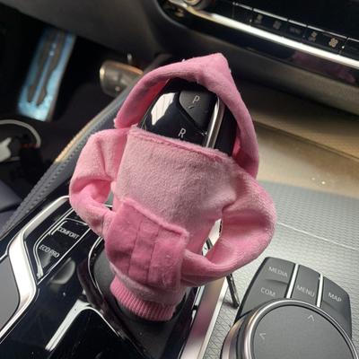 Vites Shift Hoodie Kapak Vites Kapağı Vites Kolu Dekorasyon Manuel Otomatik Evrensel Araba Vites Kolu İç Dekora Uygun
