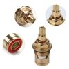 1 Pair New Replacement Tap Cartridge Valve Ceramic Disc Gland Quarter Turn 1/2
