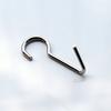 1 Set Practical Suction Hook Widely Use PVC Transparent Clear Sucker Hanger for Daily