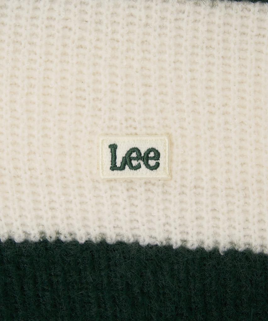 LEE Striped Collar Knit Green