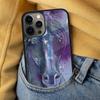 Horse animal painting Soft Phone Case for iPhone 17 Air 16e Pro max 15 Pro 13 14 Plus 11 12 MagSafe Magnetic Coque