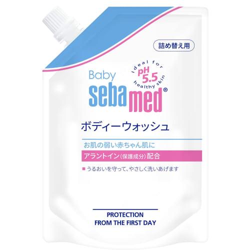 

Baby Sebamed Body Wash, 400mL Refill (Full-Body Baby Soap), Mild Acidity, Hypoallergenic (Additive-Free, Organic), Pump-Type, Moisturizing/Baby Body S
