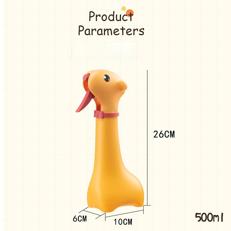 

1 шт., лейка для белого медведя, ручная работа, 500 мл, лейка, лейка, дезинфекционная лейка giraffe