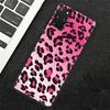 Capa de telefone para Samsung Galaxy S20 Ultra FE 5G S10 Lite S9 S8 Plus S7 Edge S10e TPU Capa de concha preta Sexy Leopard Print Panther