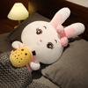 Non-Toxic 60Cm Creative Bubble Tea Rabbit Plush Toy Stuffed Animal Bunny Doll Soft Pillow Cup Milk Tea Boba Plushie Doll Birthday Gifts