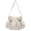Ielgy Casual Commuter Large-Capacity Shoulder Bag Trendy Lightweight Cotton Padded Clothes Rhombus Cloud Bag