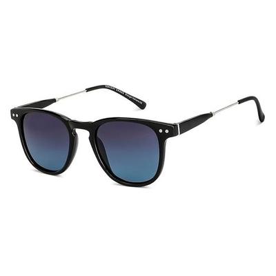 Vincent Chase By Lenskart | Full Rim Round Branded Latest and Stylish Sunglasses |100% UV Protected | For Men & Women | Small | VC S14093