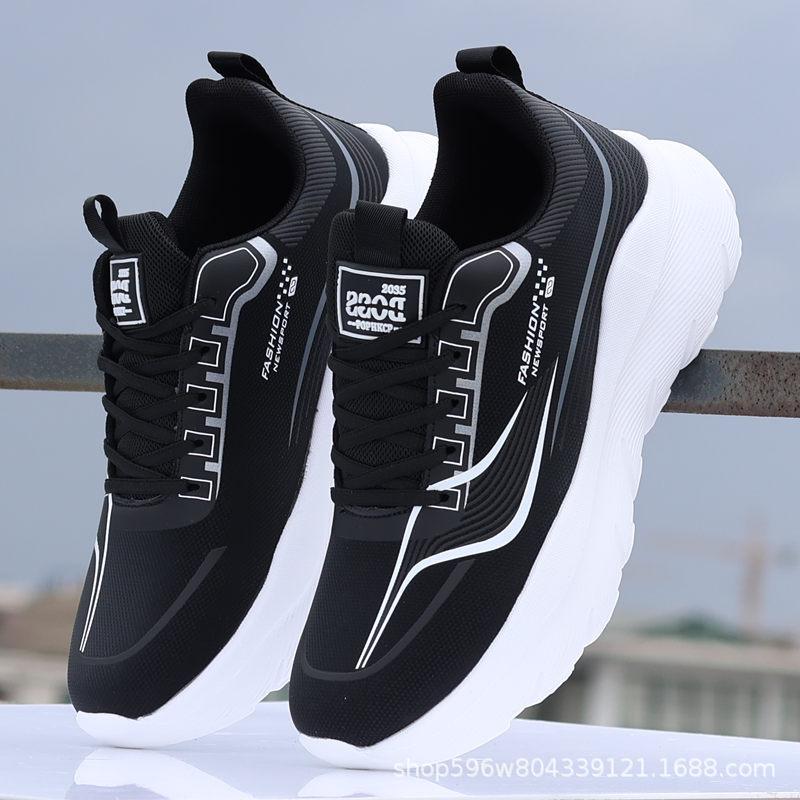 

Кроссовки мужские кроссовки с мягкой подошвой, устойчивые к брызгам, новые, амортизирующие и износостойкие, легкие, с толстой подошвой, дезодорирующие, большой размер 4567 47