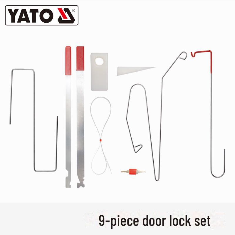 YATO Auto Door Lock & Interior Removal Hook Tool Set