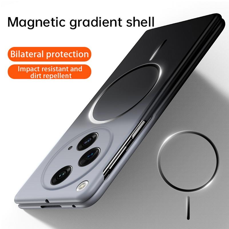 

Delicate and Skin-friendly Gradient Strong Magnetic Case For OnePlus Open Camera Protect Cover OnePlus Open