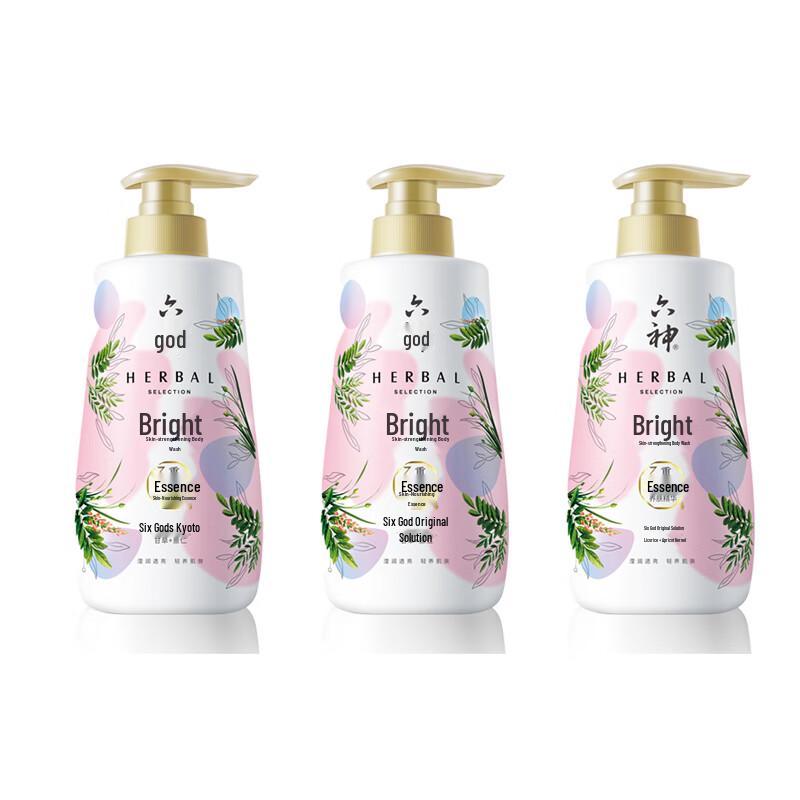 Liushen Brightening Body Wash with Licorice & Job s Tears
