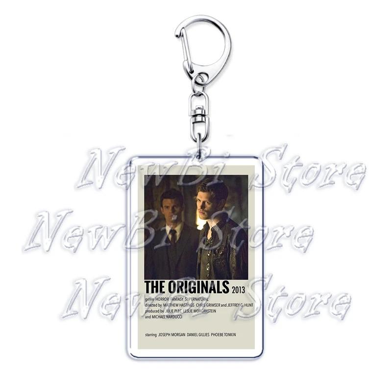 The Vampire Diaries Twilight Keychain for Accessories Damon Stefan Salvatore Elena Bella Swan Edward Cullen Key Chain Keyring