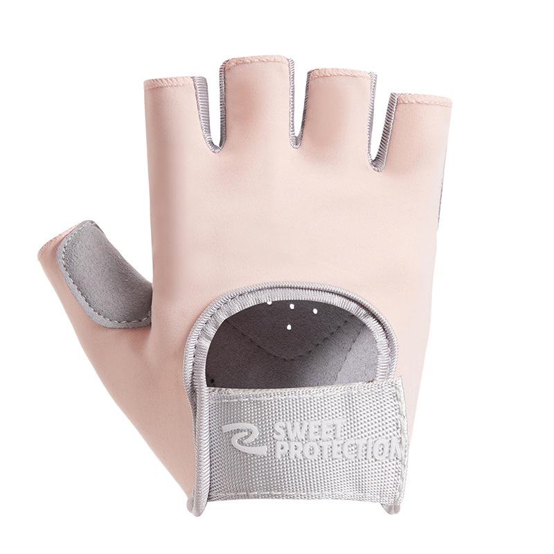 

New fitness gloves non-slip and wear-resistant yoga running men and women couple gym equipment dumbbells breathable and quick drying L