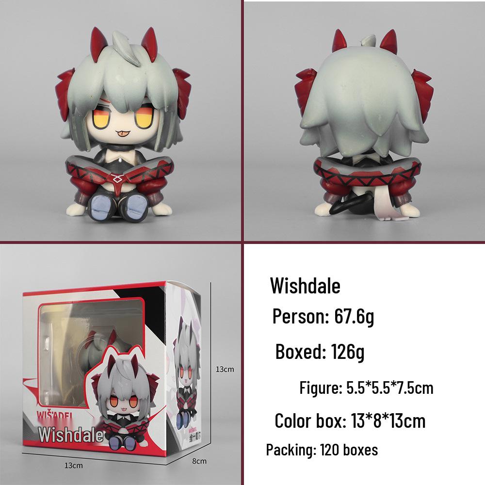 

Arknights Q Version Theresa Heart Figure Desktop Scene Ornament