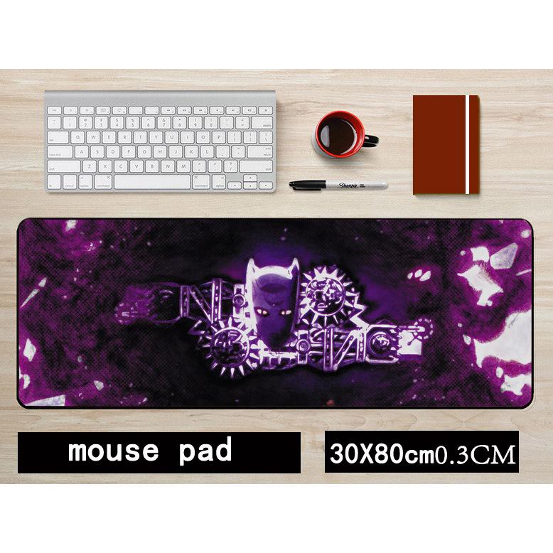 JOJO Kujo Jotaro Anime Non-Slip Mouse Pad - Large 30x80CM Keyboard Mat