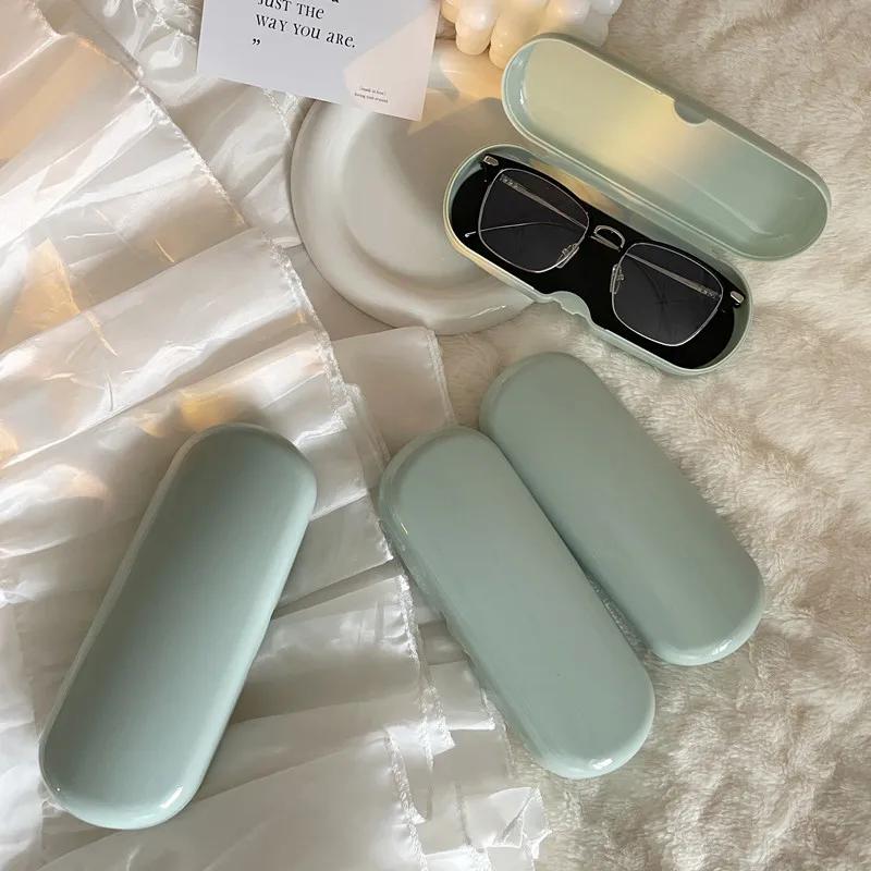 Fashion Glasses Case Women Portable Cute Sunglasses Reading Eyeglasses Glasses Storage Box Travel Glasses Protective Organizer
