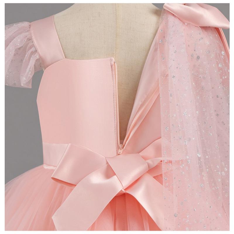 Little Girls Puffy Tulle Princess Dress Birthday Party Formal Dress