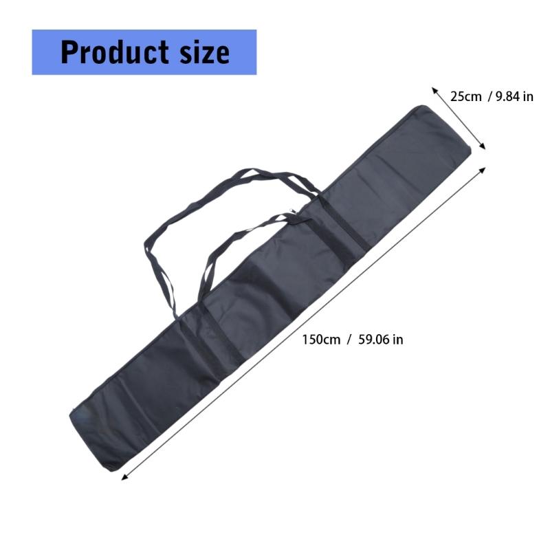 1.5m Long Track Rail Storage Bag Track Sawing Guide Rail Padded Protective Bag Oxford Fabric Organizers Carrying Case